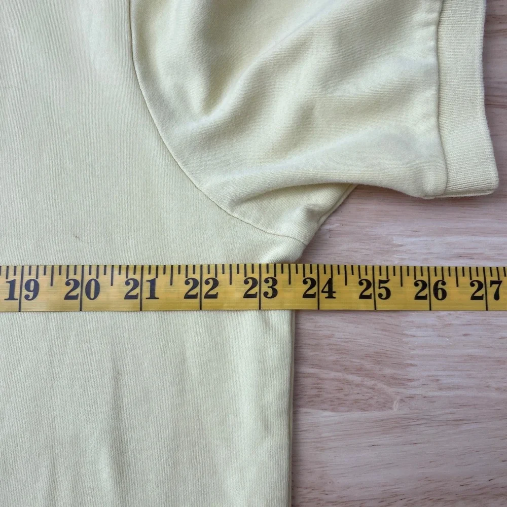 Polo Ralph Lauren Mens Large Yellow Short Sleeve‎ Cotton Polo Shirt Pony Logo